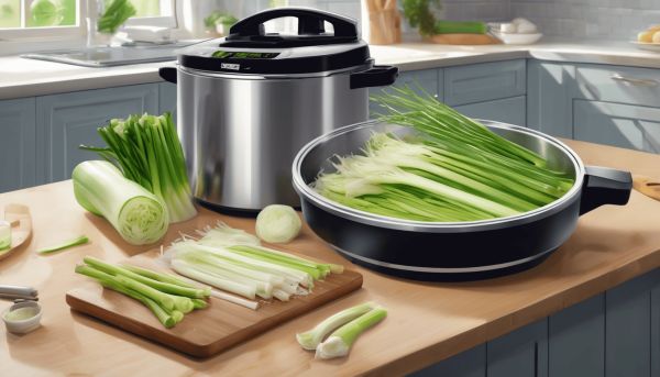 Optimiser le temps de cuisson des poireaux en cocotte-minute