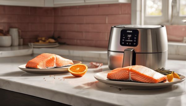 Saumon surgelés air fryer : préparer des filets croustillants facilement